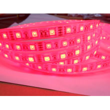 Single Pink Color 24V Epistar IP68 LED Strip Waterproof 5m LED Lighting Strips 60LEDs Per Meter